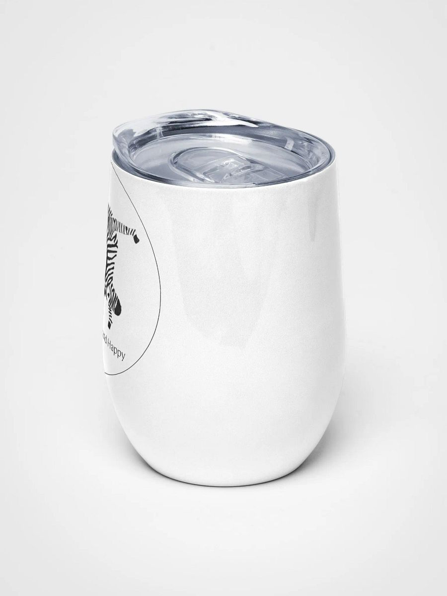 Stainless Steel Bendy Zebra Wine Tumbler product image (5)