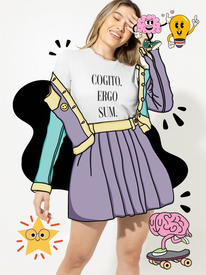 Cogito, Ergo Sum Tshirt product image (2)