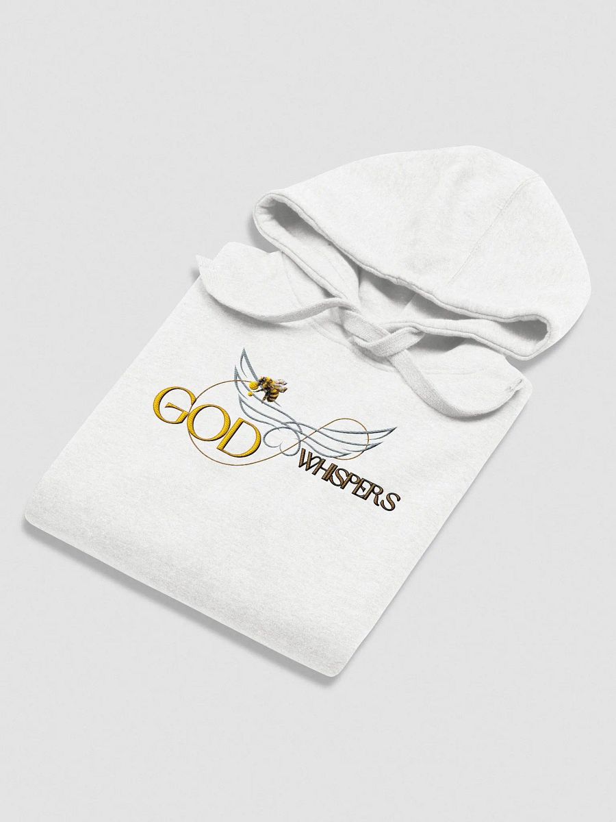 GW White embroidered hoodie product image (4)