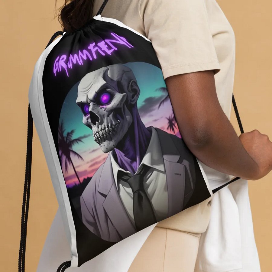 Fiendly Drawstring Bag! product image (4)