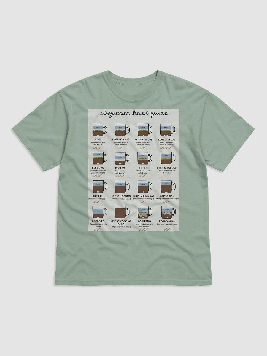 Singapore Coffee Guide T-Shirt product image (4)