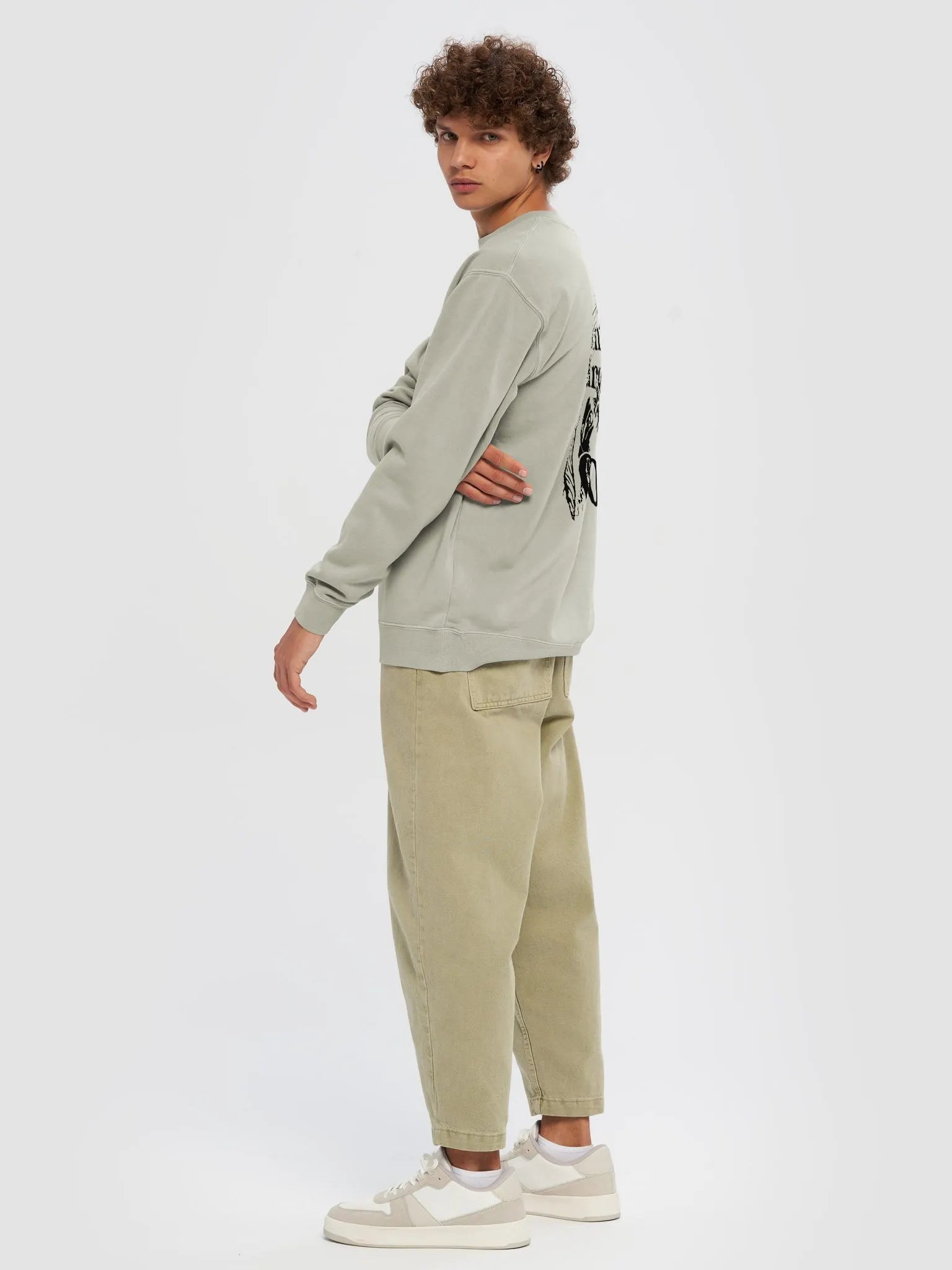 plants are cool 😎 unisex midweight pigment dyed sweatshirt product image (24)