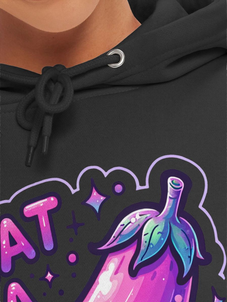 Funky Eggplant Delight Hoodie product image (54)
