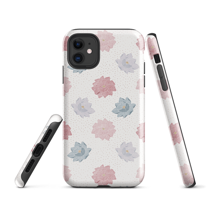 Pastel Petals Tough Case for iPhone product image (1)