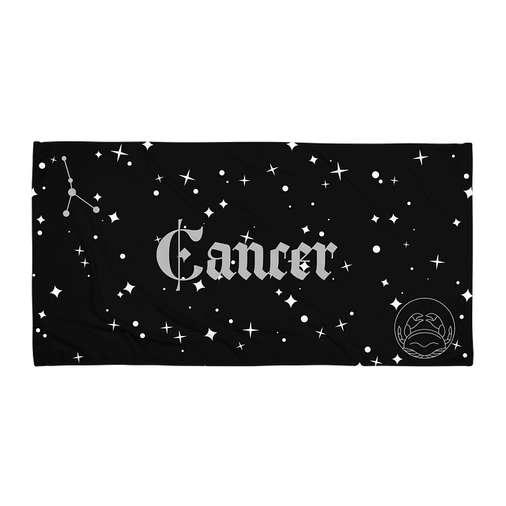Celestial Cancer Sublimated Towel product image (1)