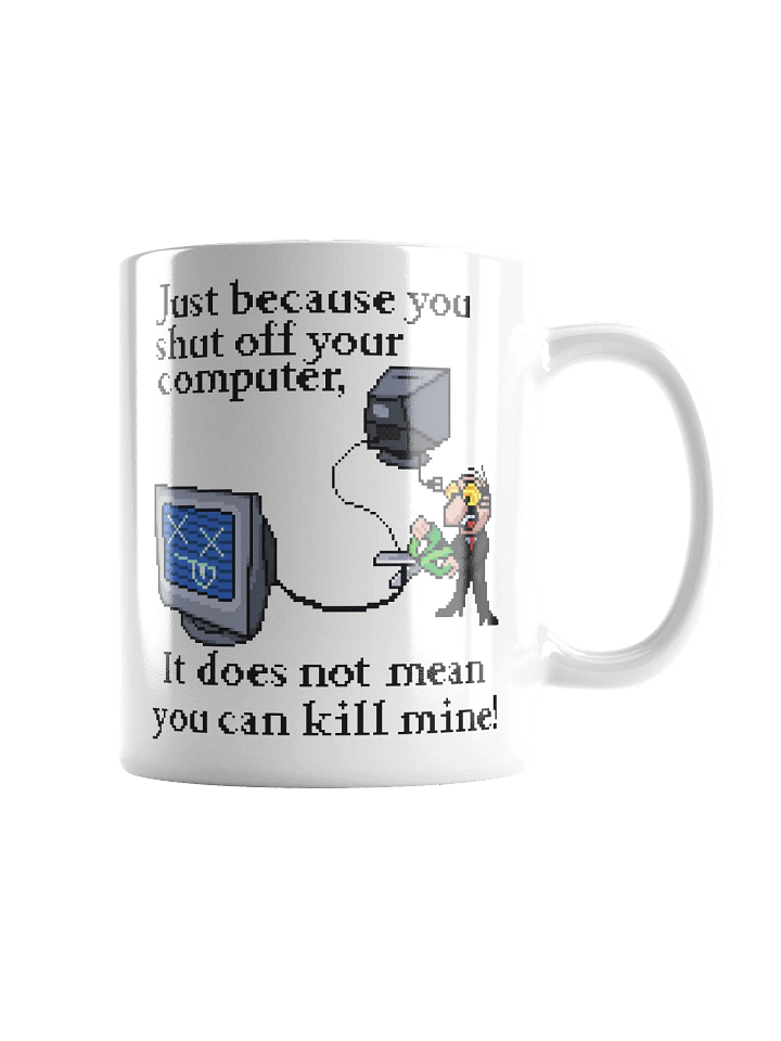Computer Protest Mug product image (2)