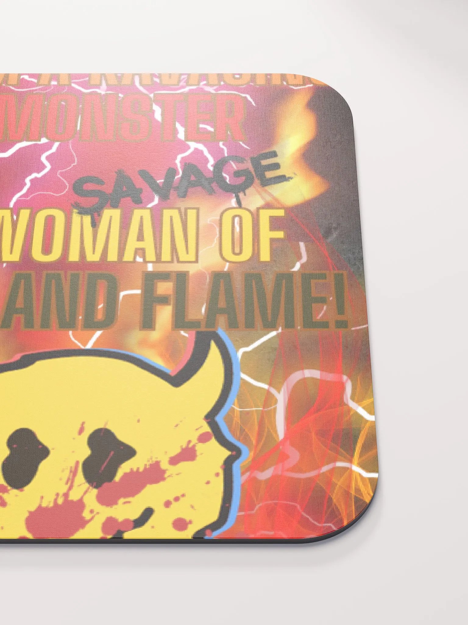 Woman of Flame Mouse Pad product image (5)
