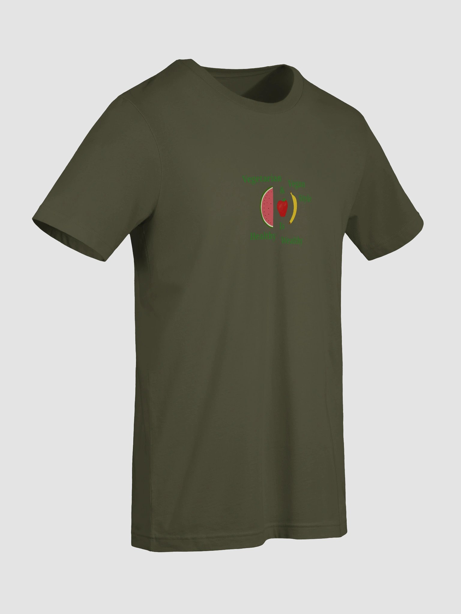 Healthy & Wealthy Vegan Style T-Shirt product image (9)