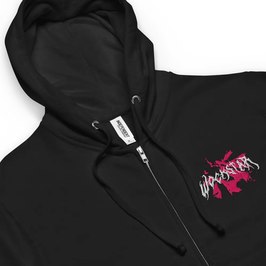 Metal Collection (OG) - Fleece Embroidered Zip-Up Hoodie product image (7)