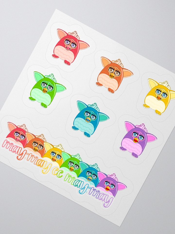 Furbish PRIDE 2025 - Furbish Love is Love Sticker Sheet product image (6)