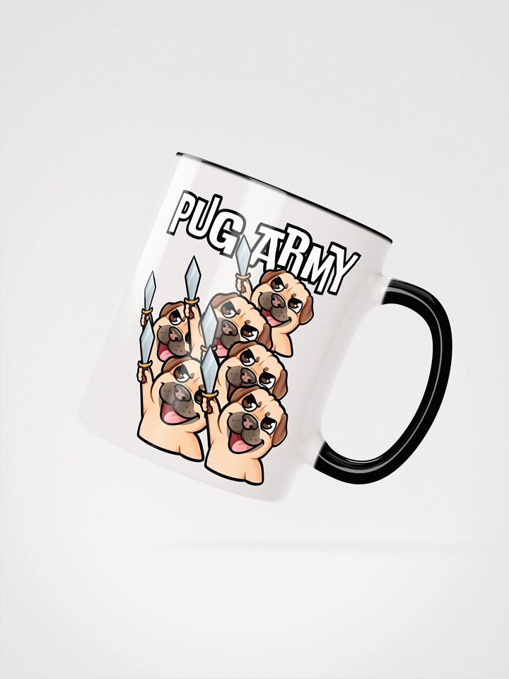 Pug Army - Mug Color Inside product image (11)