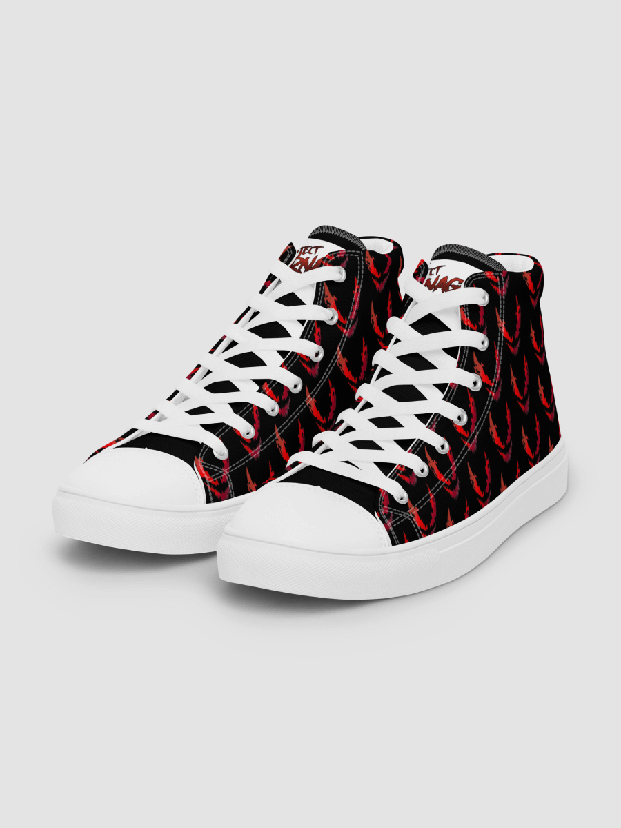 [projectcarnagex] Women's High Top Canvas Shoes Allcolor 2003 ( Black ) product image (6)