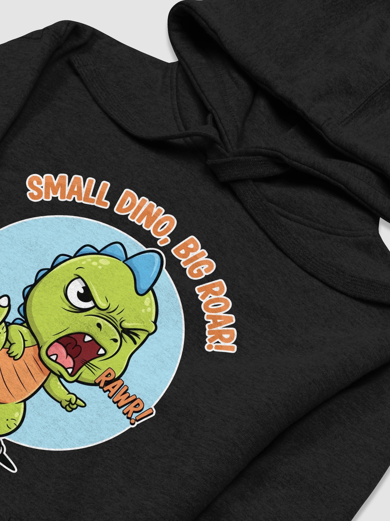 Dino Tiny Roar Power Unisex Premium Hoodie product image (3)