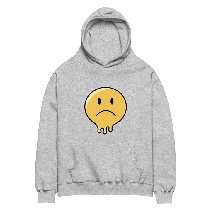 Melting Smile Unisex Oversized Hoodie product image (2)