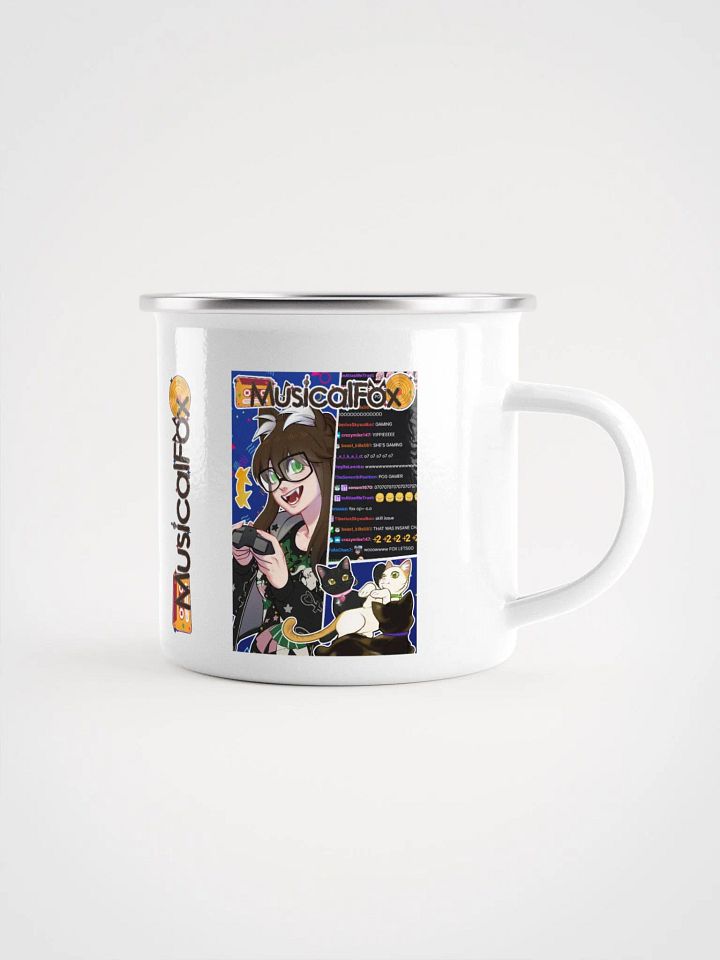 4Year Anniversary Enamel Mug product image (1)