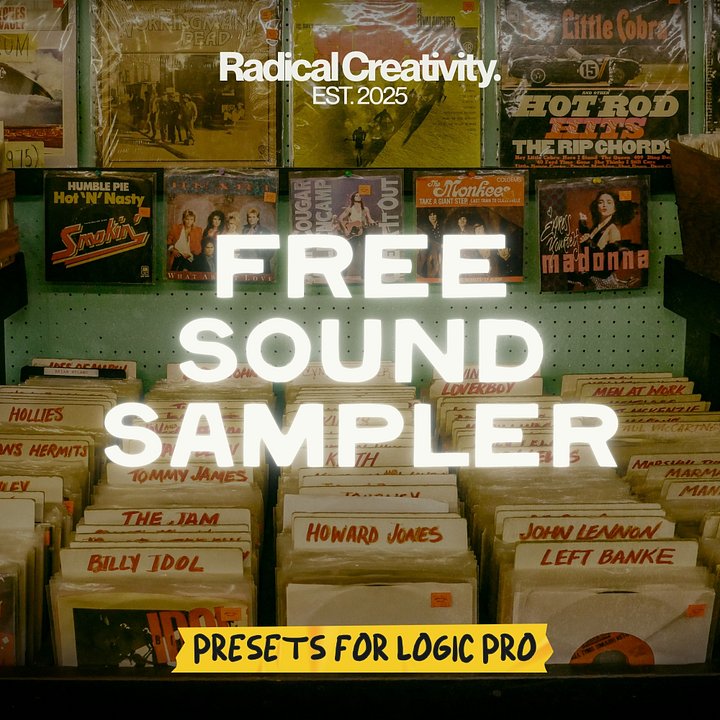 Free Sound Sampler - Logic Preset Pack product image (1)
