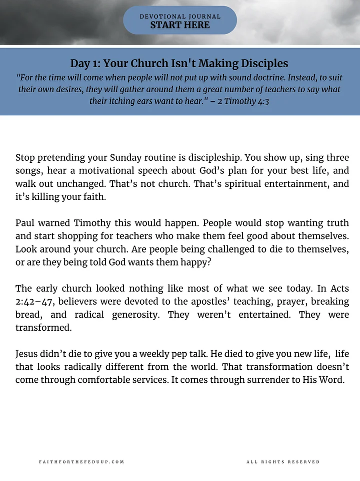 Start Here: Read the Gospels Until They Wreck You — 5-Day Devotional product image (2)