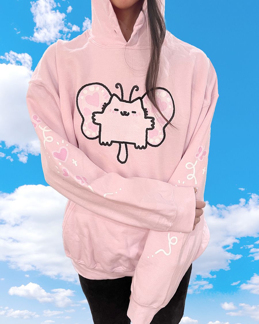 butterflycat hoodie product image (5)