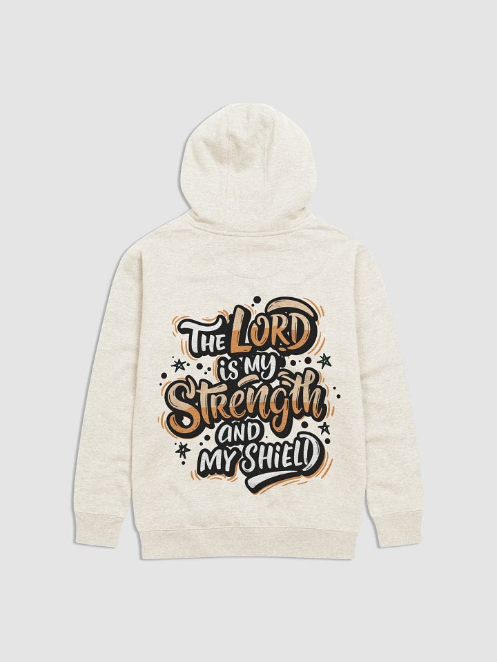 The Lord is my Strength and my Shield Premium Hoodie product image (4)