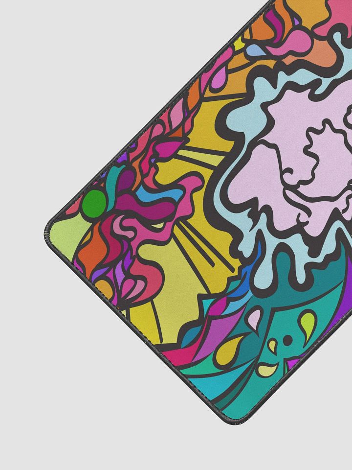 Energizing Swirls Desk Mat - Wave at Sunset product image (2)