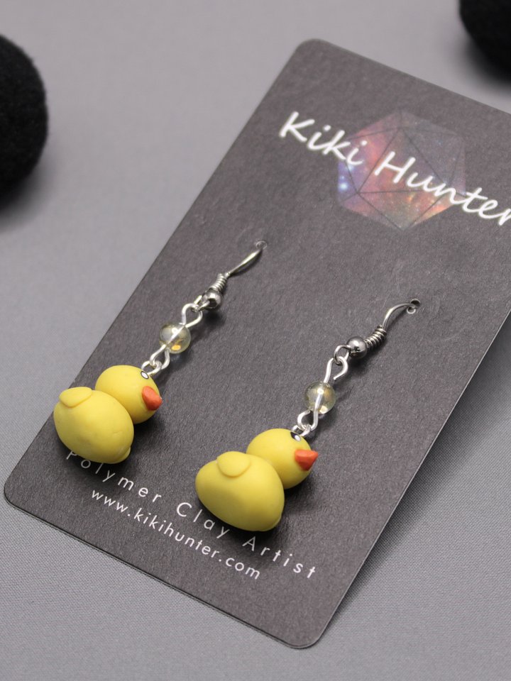 Rubber Ducky Earrings product image (1)