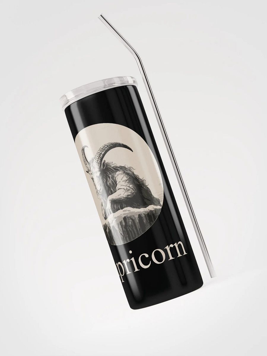 Capricorn Zodiac Stainless Steel Tumbler: Embrace Zodiac Style product image (3)