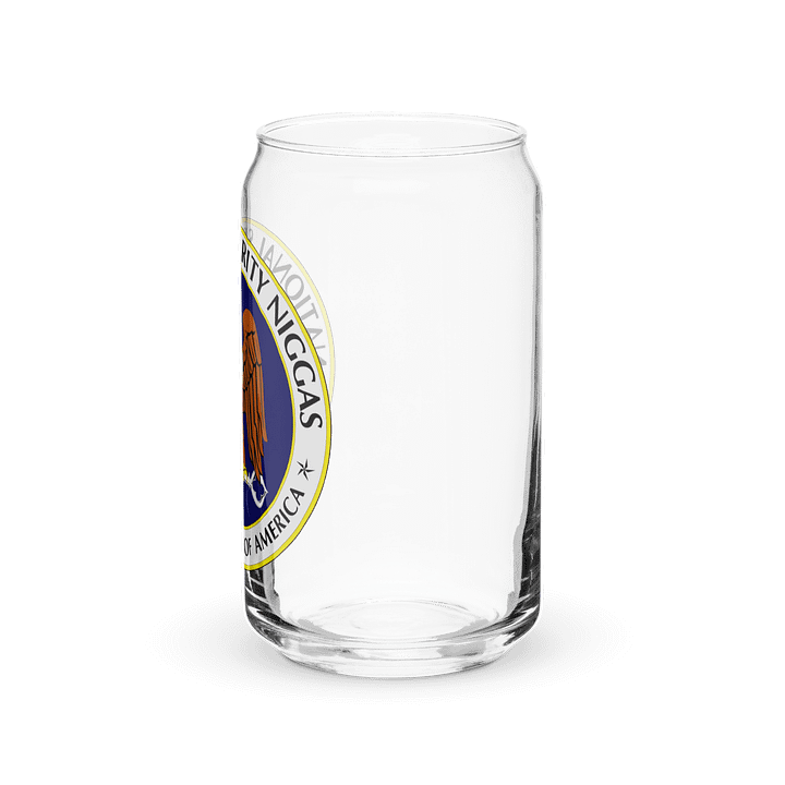 Niggas "NSA" Parody Glass Can product image (2)