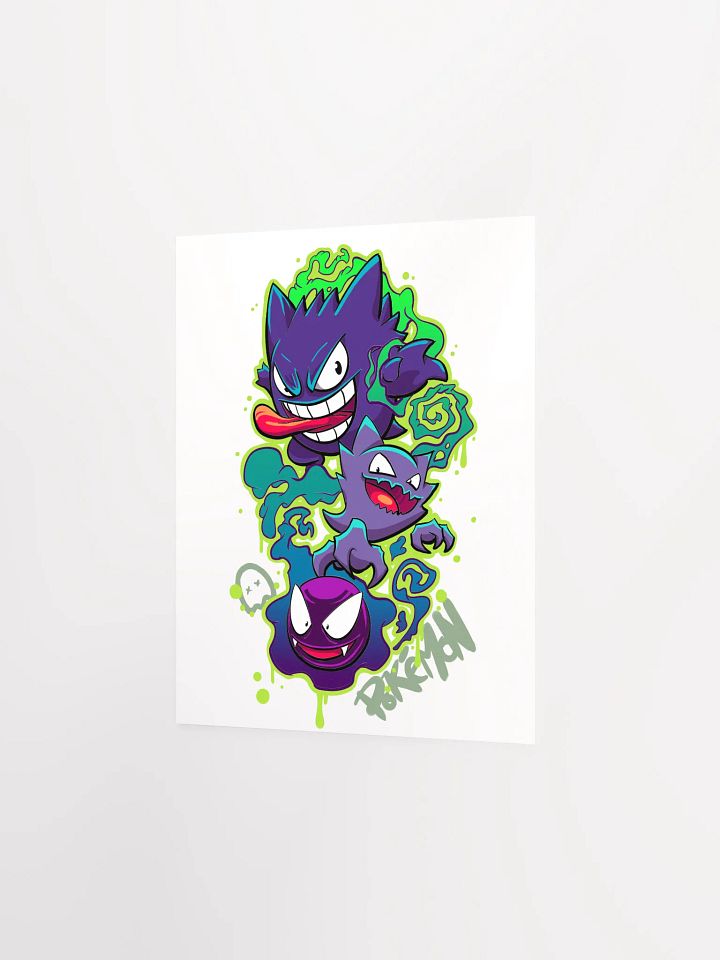 Mischievous Ghost Trio Print product image (2)