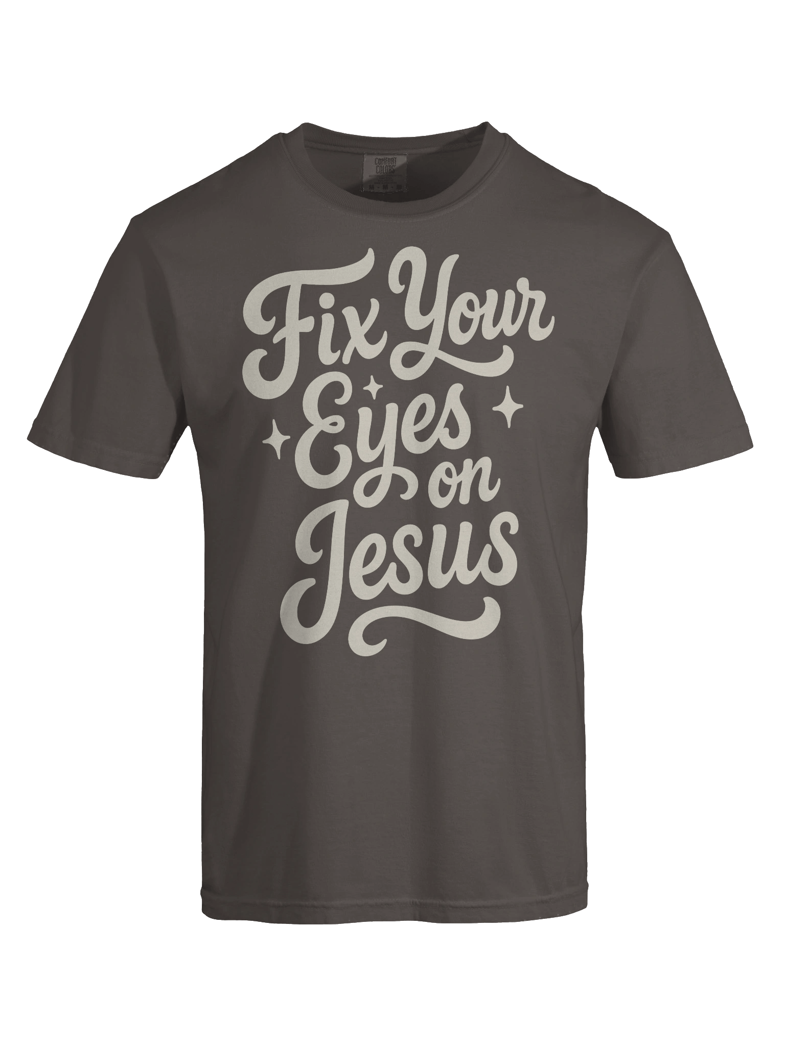 Fix Your Eyes on Jesus Retro Comfort Colors® Tee product image (14)