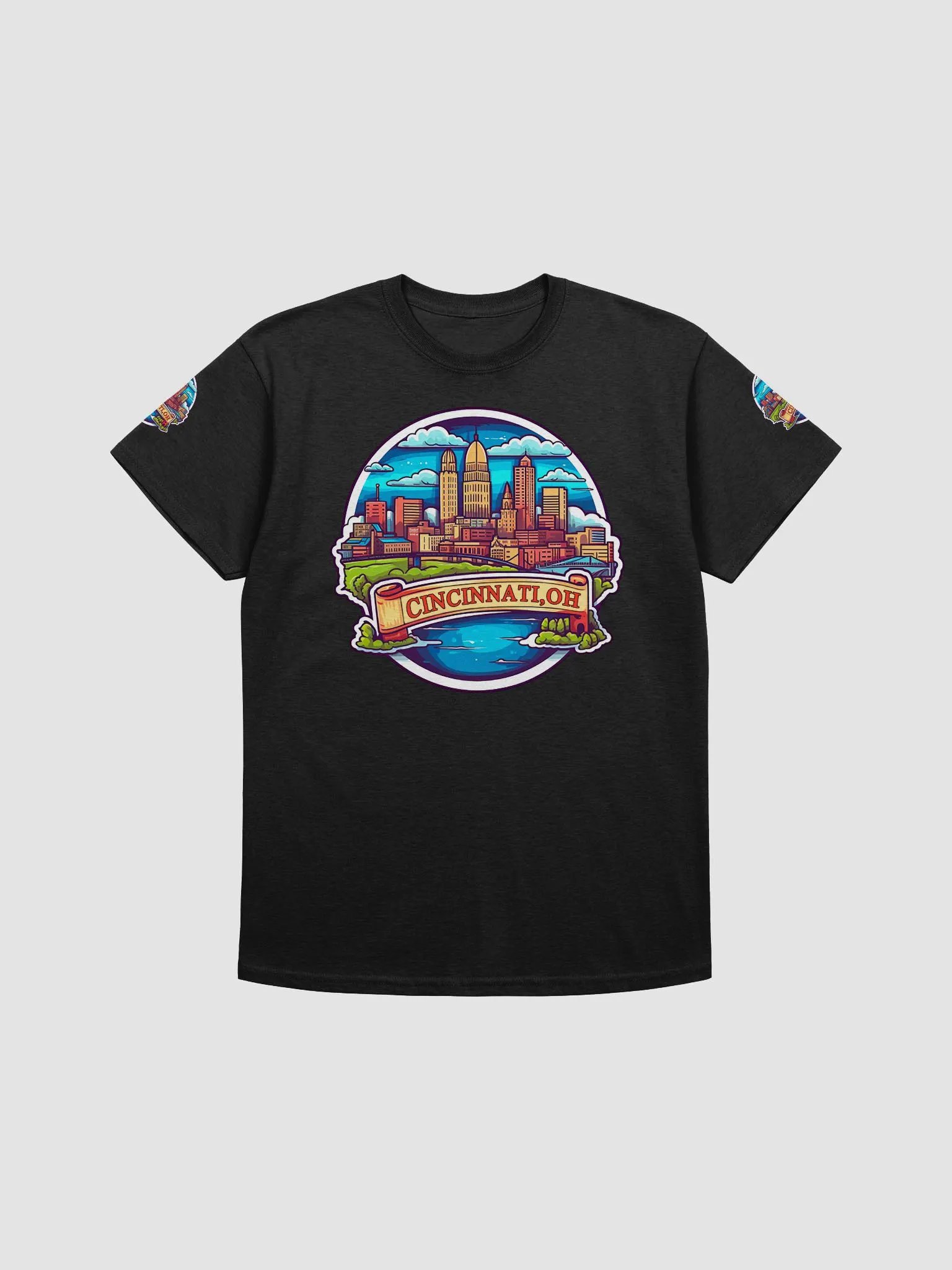 Cincinnati Cincy - Ohio Skyline Tee product image (3)