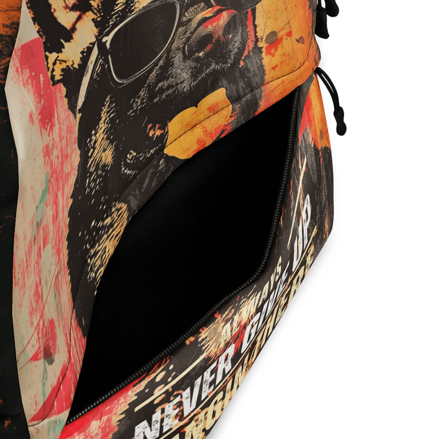 Hangin There German Shephed All-Over Print Backpack product image (7)