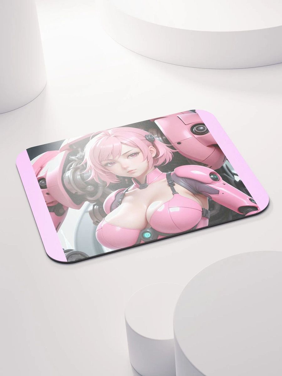 Futuristic Pink Anime Mouse Pad product image (5)