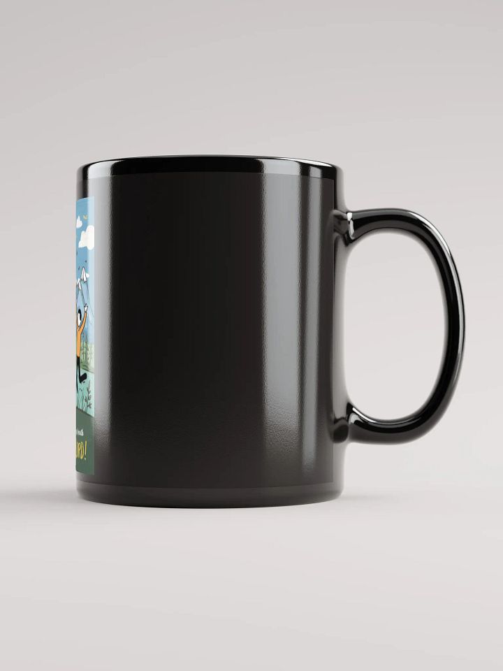 Black Praise the Lord Glossy Mug product image (1)