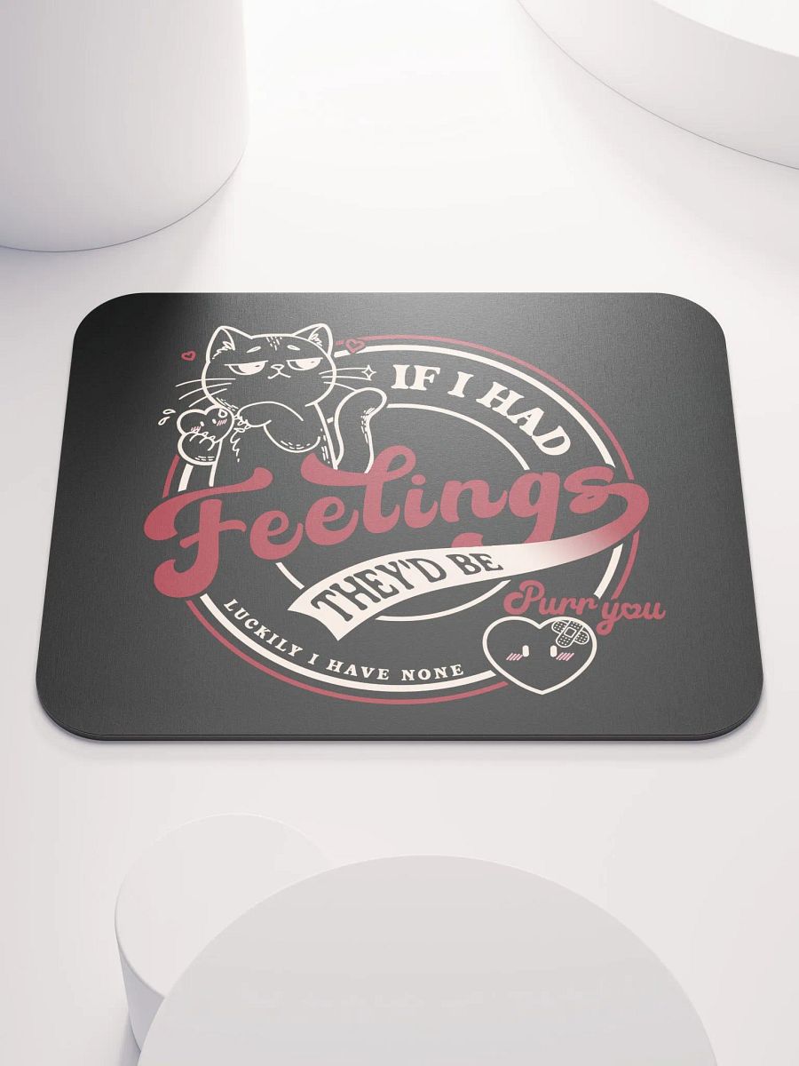 Paws Off My Heart - mouse pad product image (1)