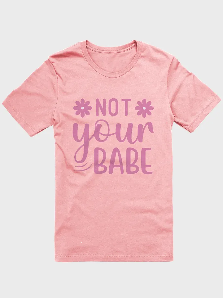 Not Your Babe Tee product image (1)