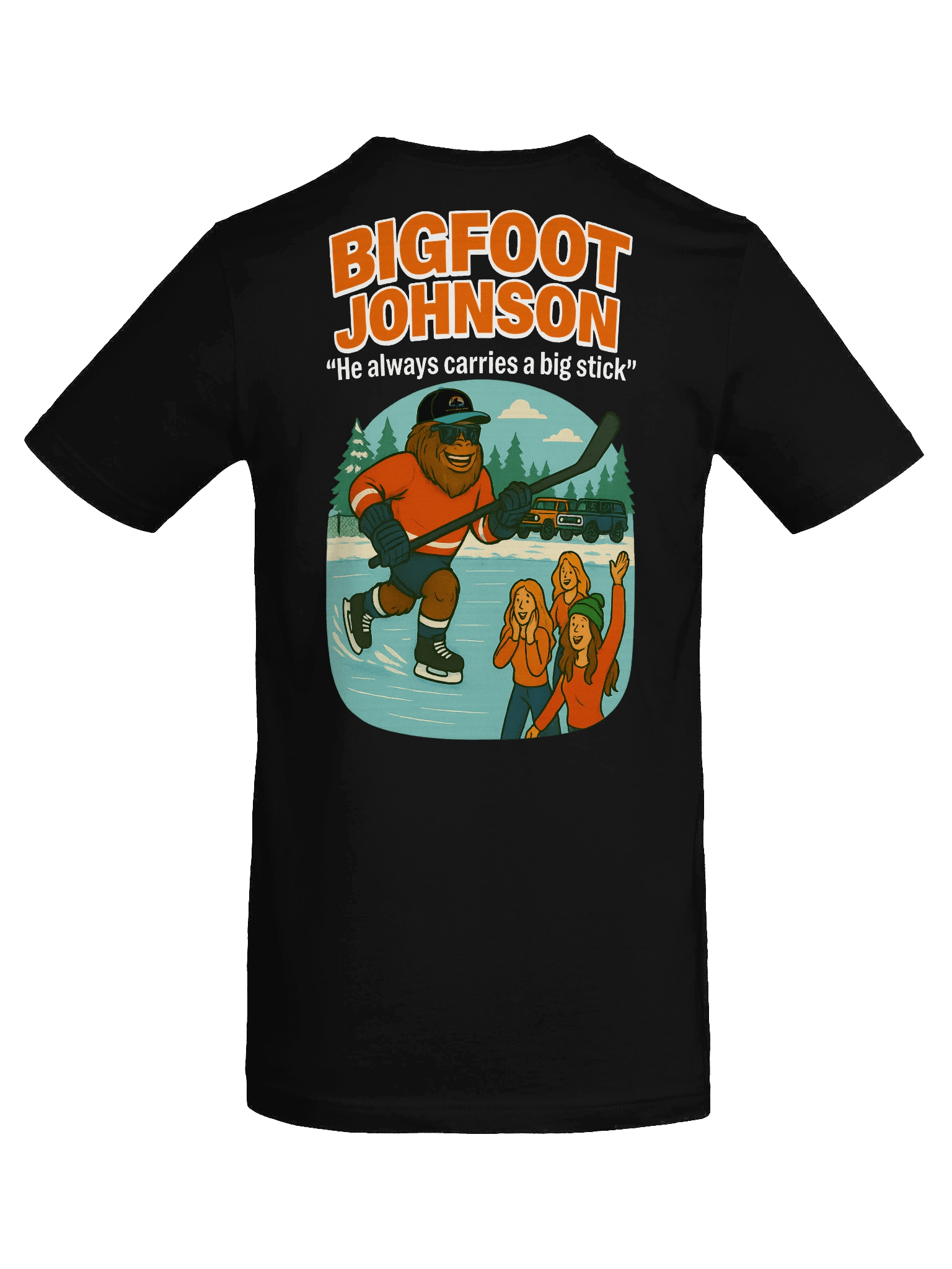 Bigfoot Johnson Big Stick Tee (Black) product image (8)