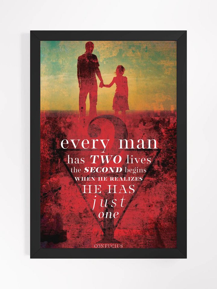 Every Man Has Two Lives (Framed) product image (2)