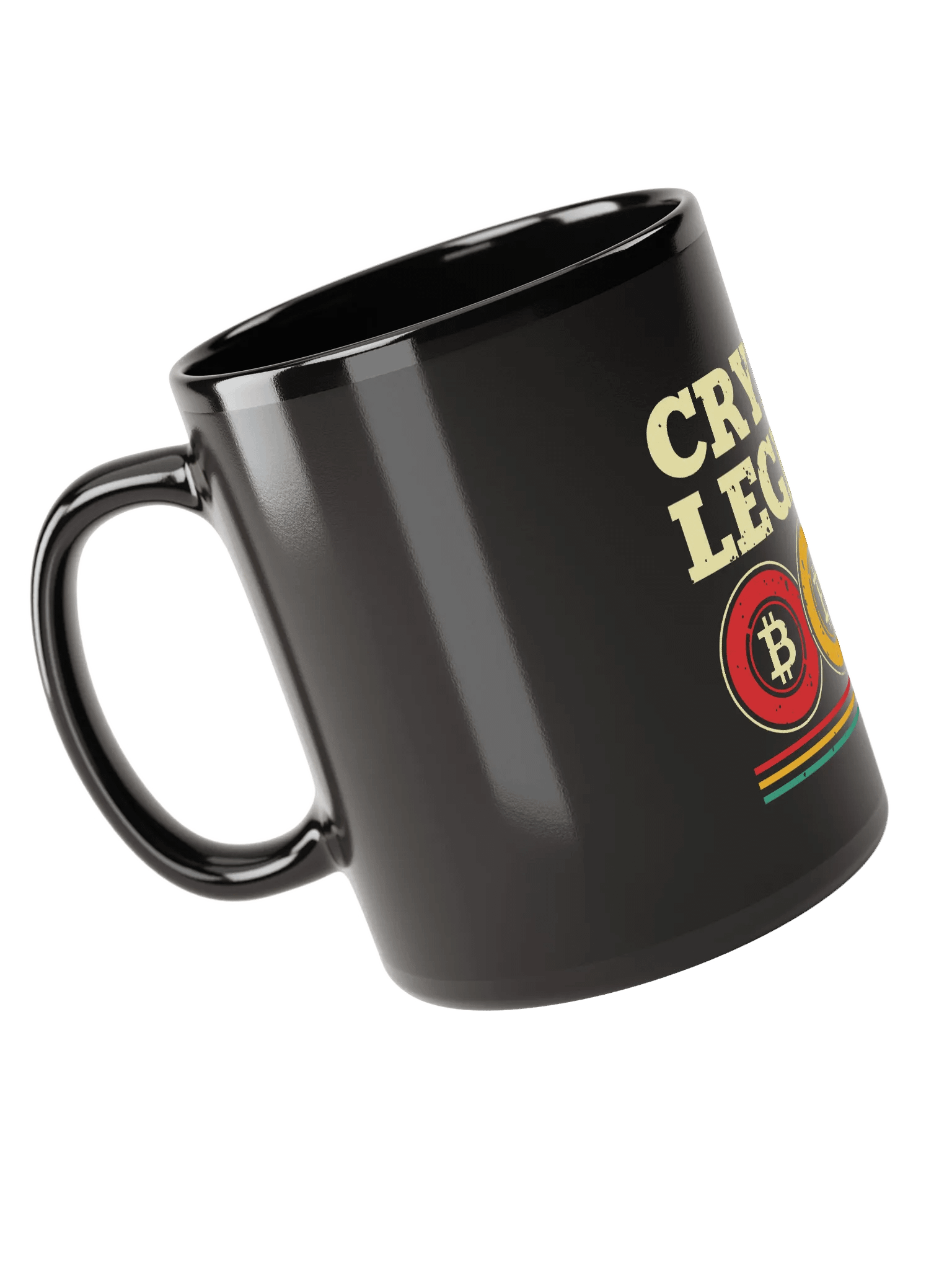Crypto Legend Mug (black) product image (2)