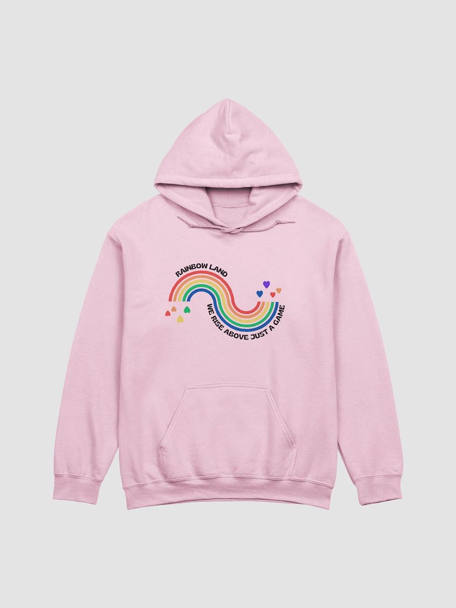 Rainbow Land Hoodie (Black Text) product image (1)