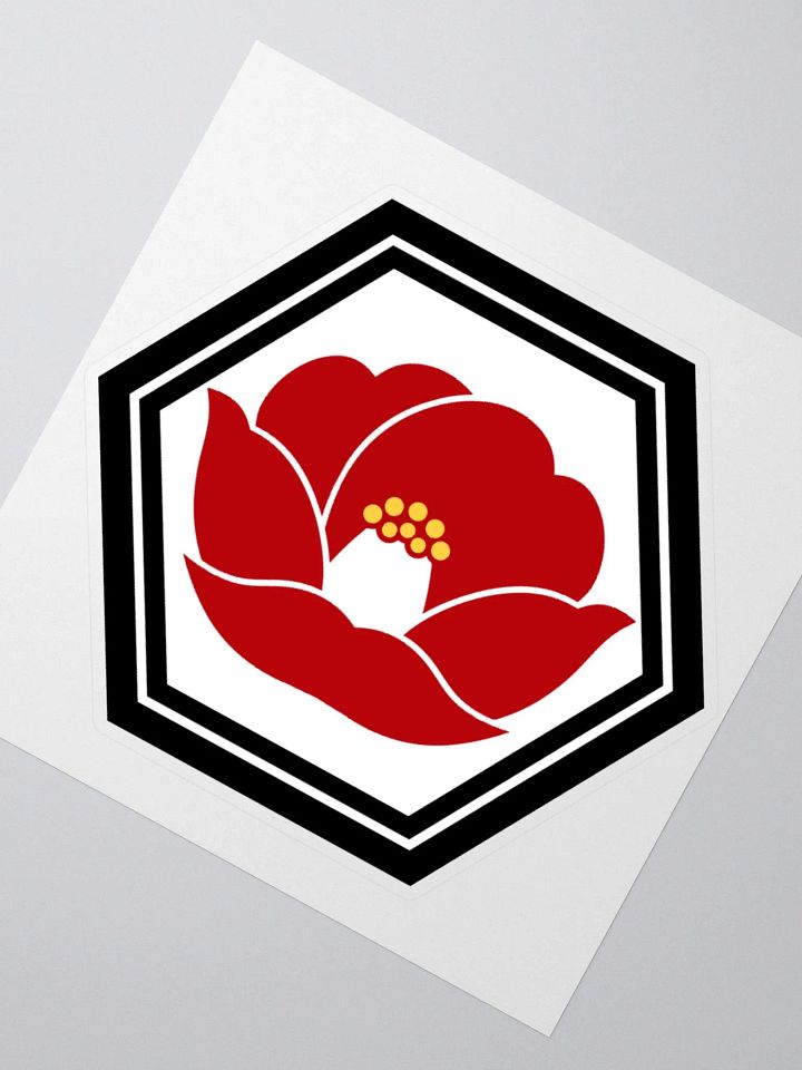 Nest of Smoke Tsubaki Emblem LARGE (Color) ✦ Kiss Cut Stickers product image (4)