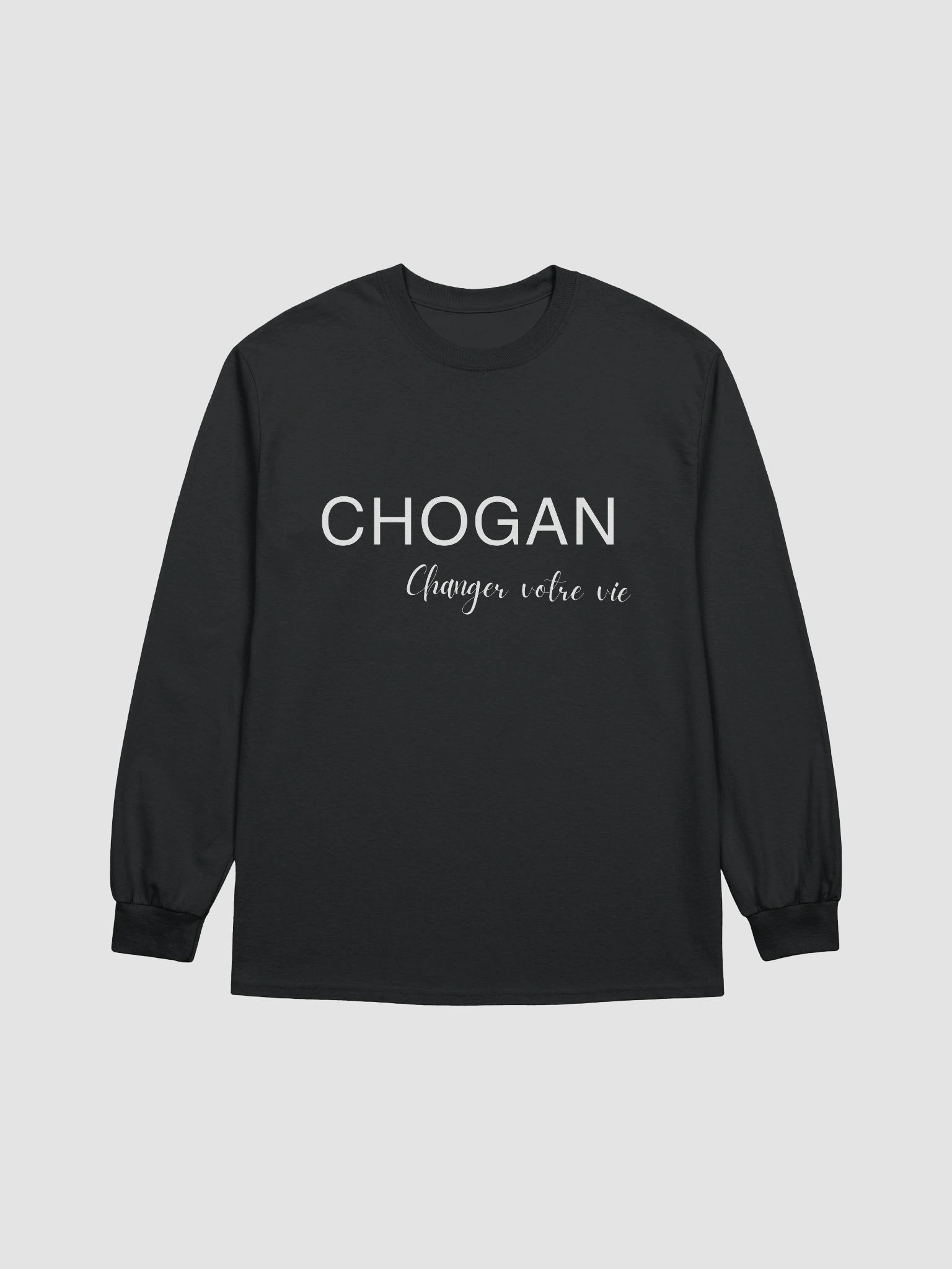 T-shirt manches longues CHOGAN « Changer Votre Vie » product image (4)