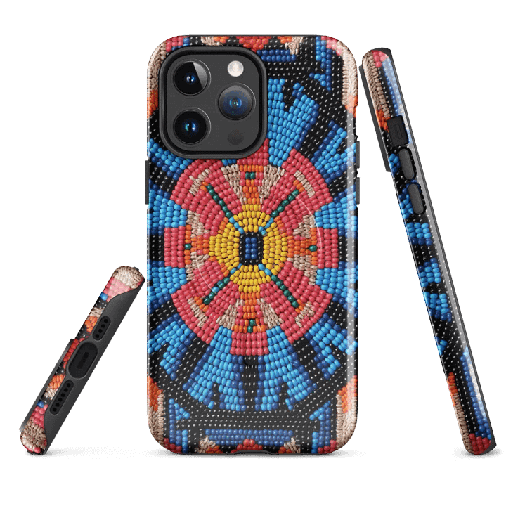 Geometric Faux Beaded iPhone® Case product image (4)
