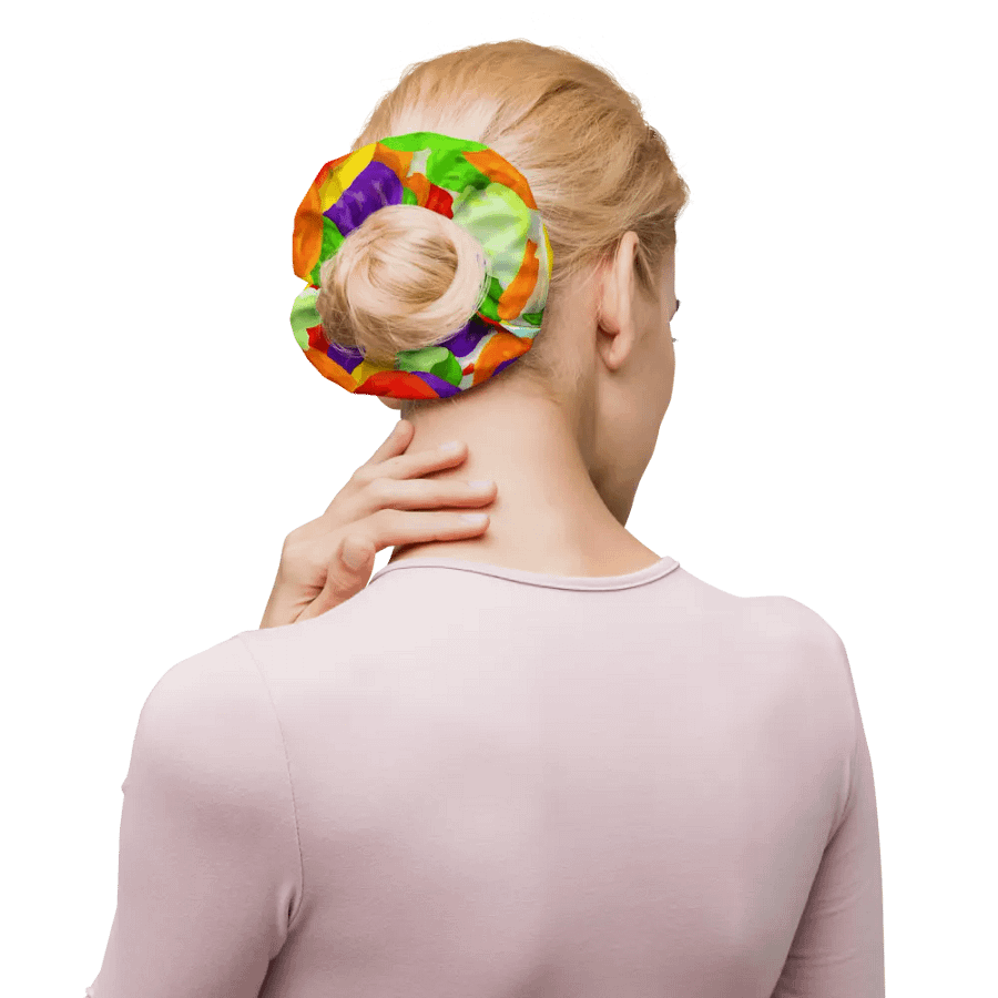 🥣 Saturday Morning Breakfast Kaboom! Scrunchie 🥣 product image (11)