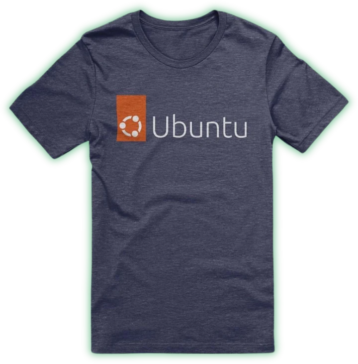 T-Shirt with Ubuntu Logo product image (1)