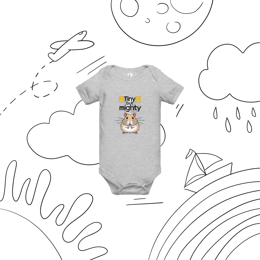 Mighty Rodent Baby Onesie product image (45)