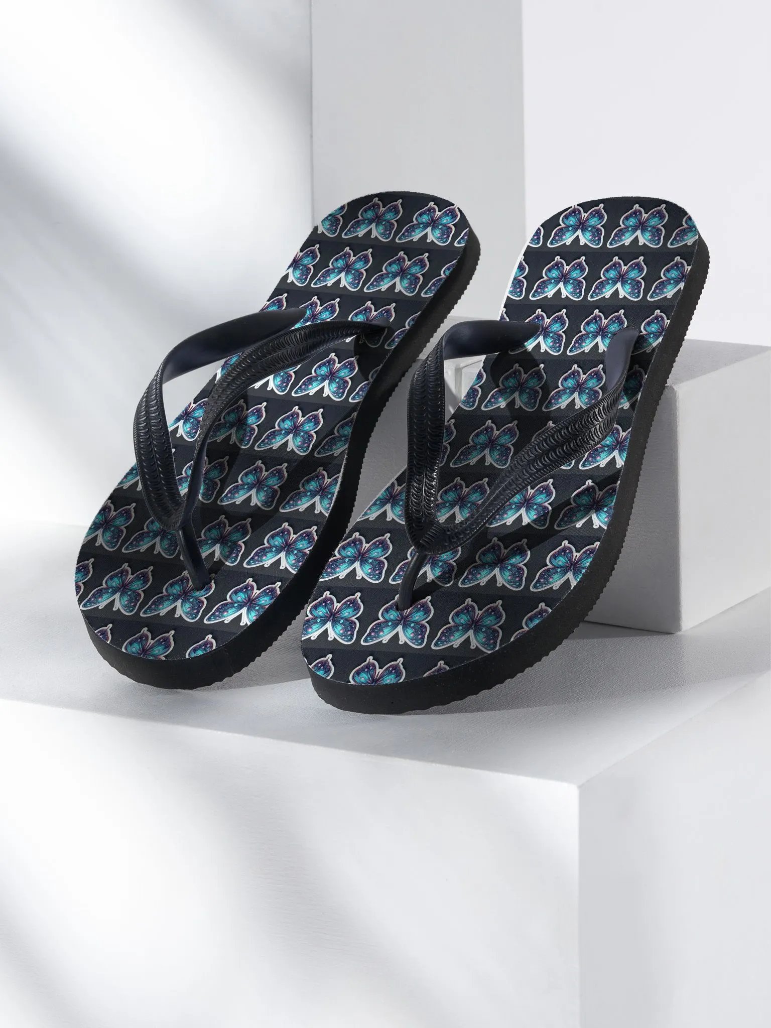 Butterflies Flip Flops product image (2)