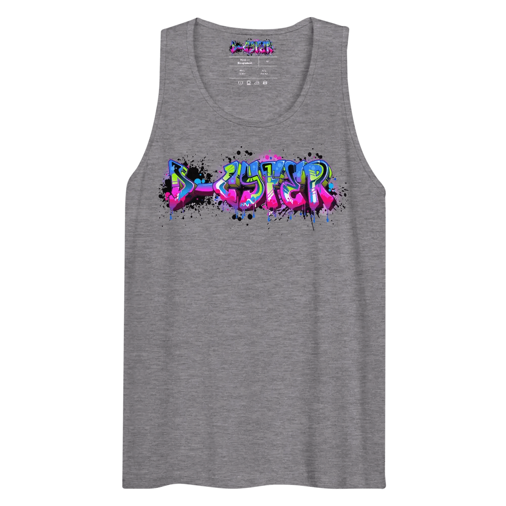 D-cyfer Logo Graffiti Men's Tank Top product image (70)