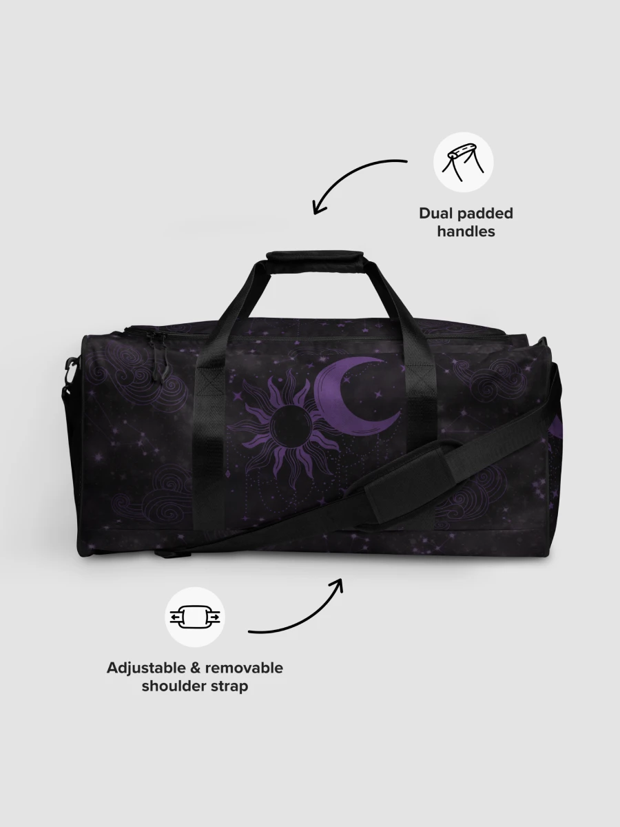 Moon and Sun Duffle Bag product image (15)