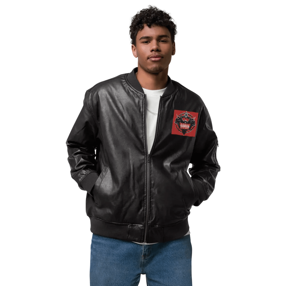 THCEOs Faux Leather Jacket | $THCBand Underground Brand Designer Streetwear product image (3)
