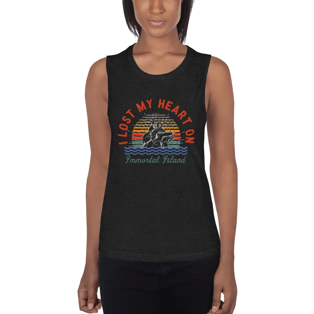 I Lost My Heart Flowy Muscle Tank product image (1)